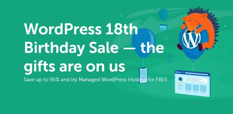 Namecheap WordPress 18周年活动