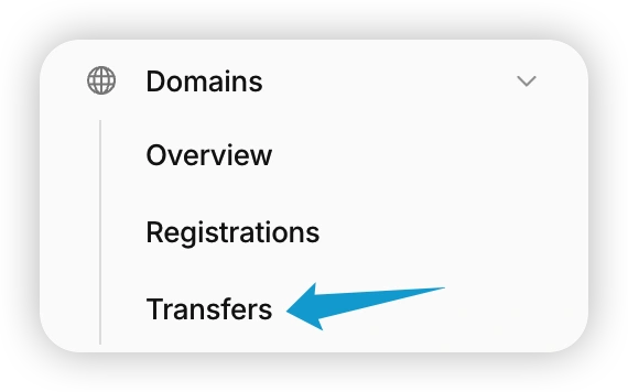 Cloudflare 域名转移入口
